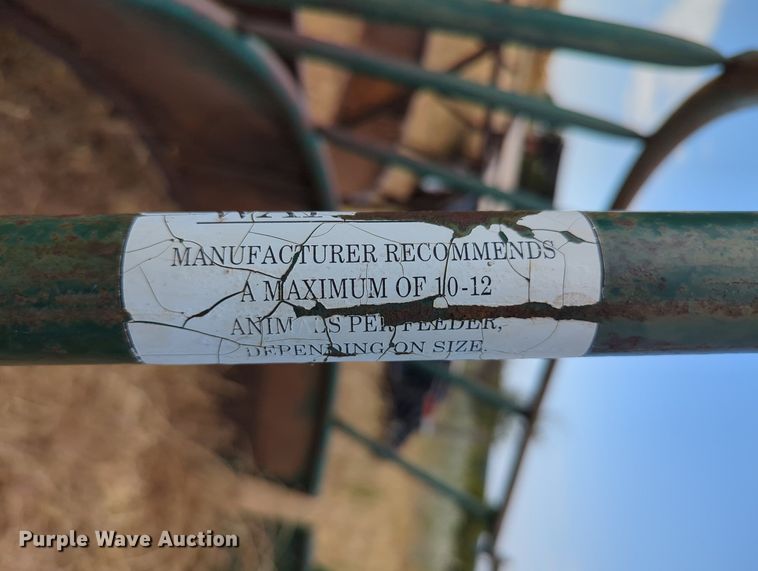 image for item DR6999 (2) hay bale feeders