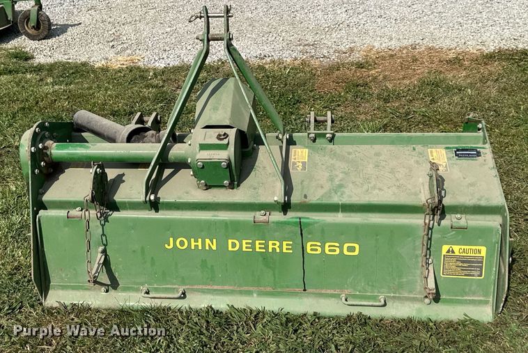 image for item DS2274 John Deere 660  rototiller