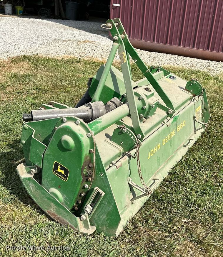 image for item DS2274 John Deere 660  rototiller