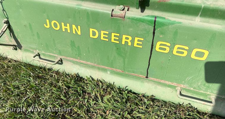 image for item DS2274 John Deere 660  rototiller