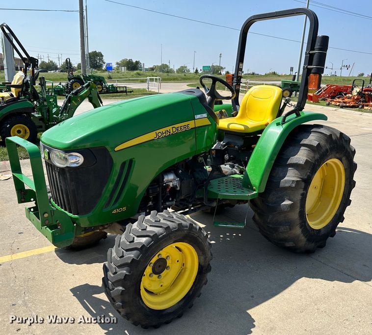 image for item JD9033 2011 John Deere 4105  MFWD tractor