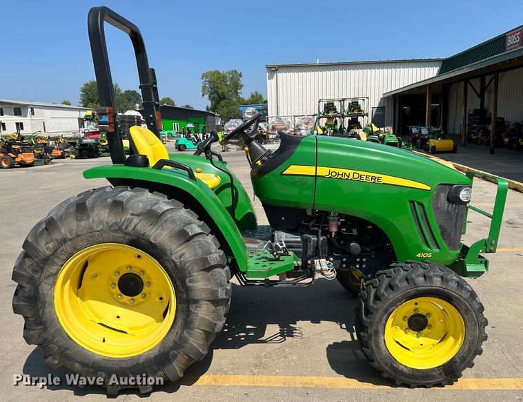 image for item JD9033 2011 John Deere 4105  MFWD tractor