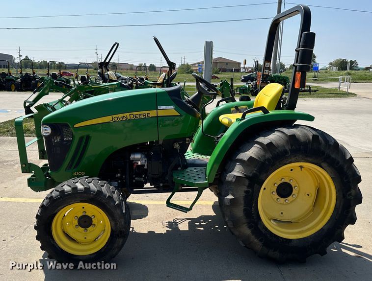image for item JD9033 2011 John Deere 4105  MFWD tractor