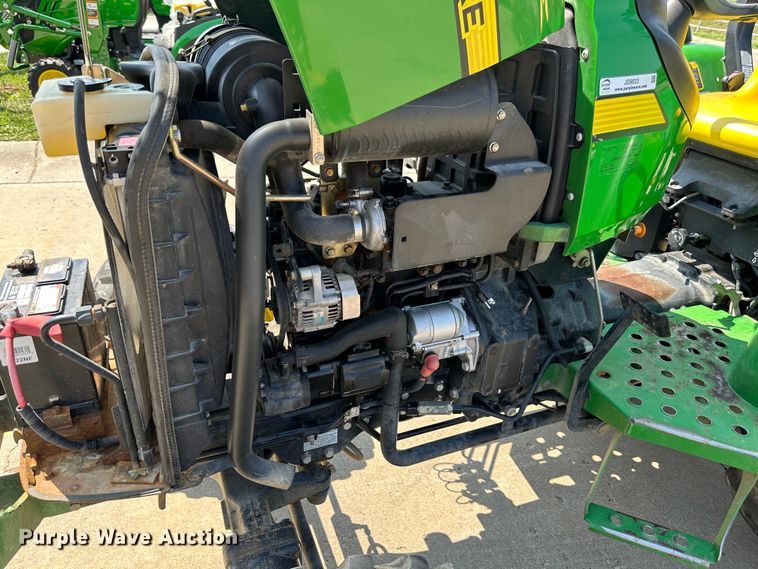 image for item JD9033 2011 John Deere 4105  MFWD tractor