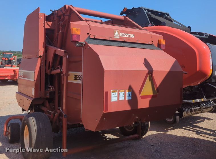 image for item KB9393 Hesston 845  round baler