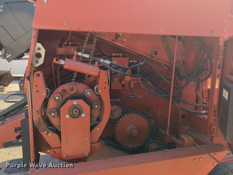 image for item KB9393 Hesston 845  round baler