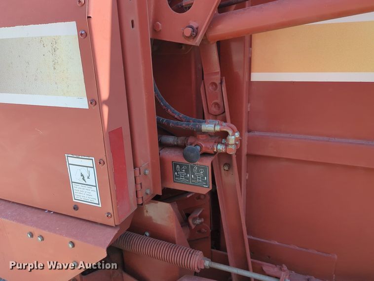 image for item KB9393 Hesston 845  round baler