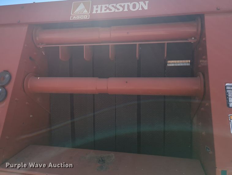 image for item KB9393 Hesston 845  round baler