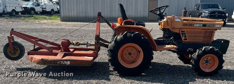 image for item KW9058 1984 Kubota B7200  MFWD tractor