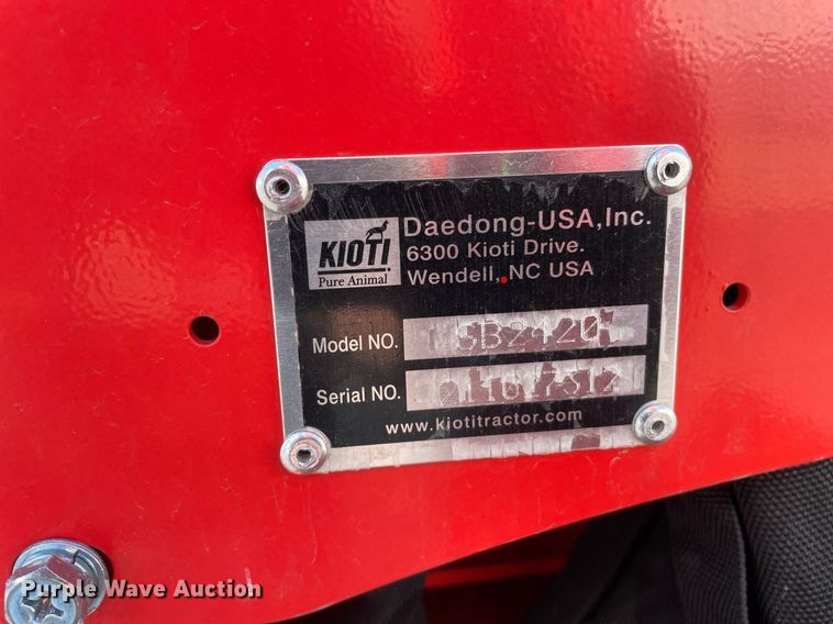 image for item LV9801 2022 Kioti CS25205  MFWD tractor