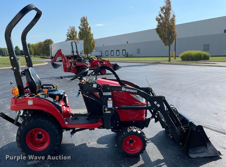 image for item LV9802 2022 Branson 2205H  MFWD tractor