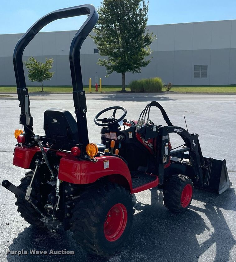 image for item LV9802 2022 Branson 2205H  MFWD tractor