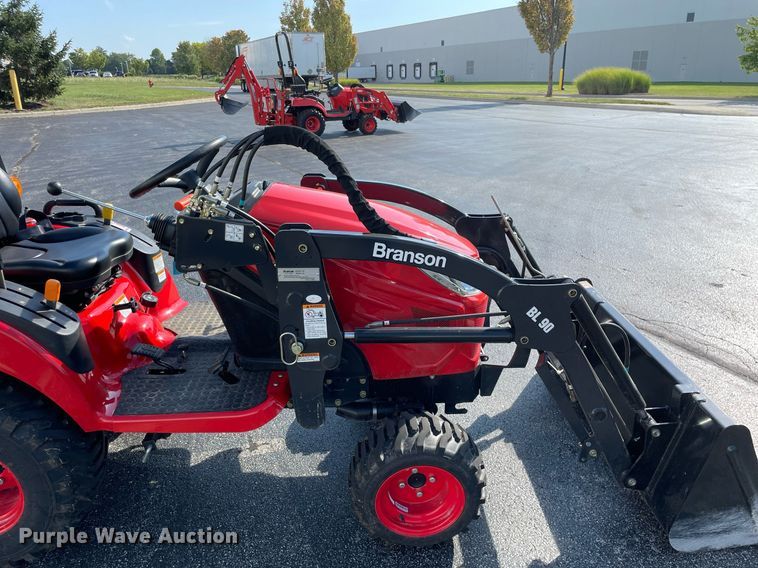 image for item LV9802 2022 Branson 2205H  MFWD tractor