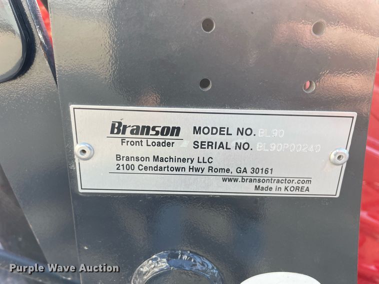 image for item LV9802 2022 Branson 2205H  MFWD tractor