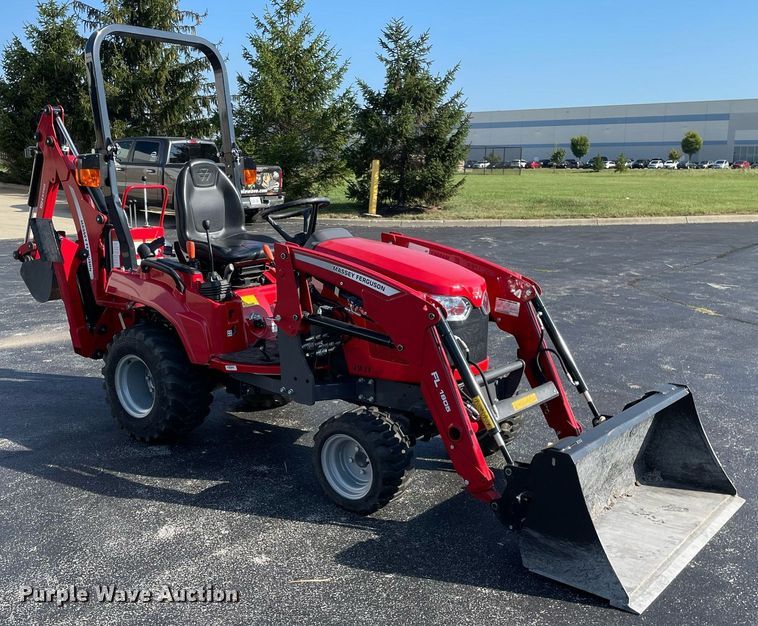 image for item LV9803 2022 Massey Ferguson GC1723  MFWD tractor