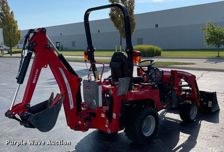image for item LV9803 2022 Massey Ferguson GC1723  MFWD tractor