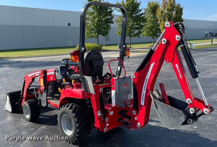 image for item LV9803 2022 Massey Ferguson GC1723  MFWD tractor
