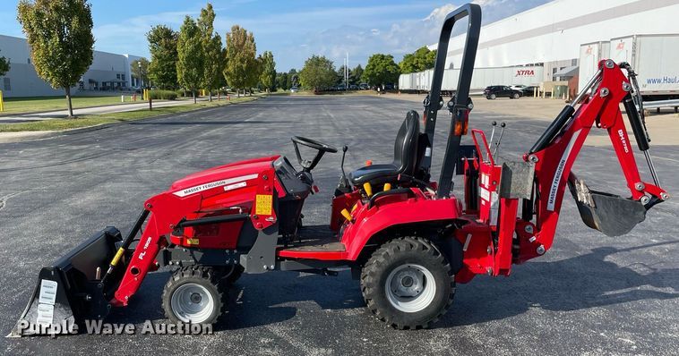 image for item LV9803 2022 Massey Ferguson GC1723  MFWD tractor