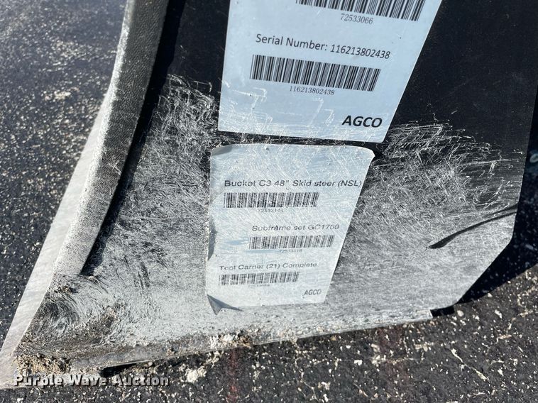 image for item LV9803 2022 Massey Ferguson GC1723  MFWD tractor