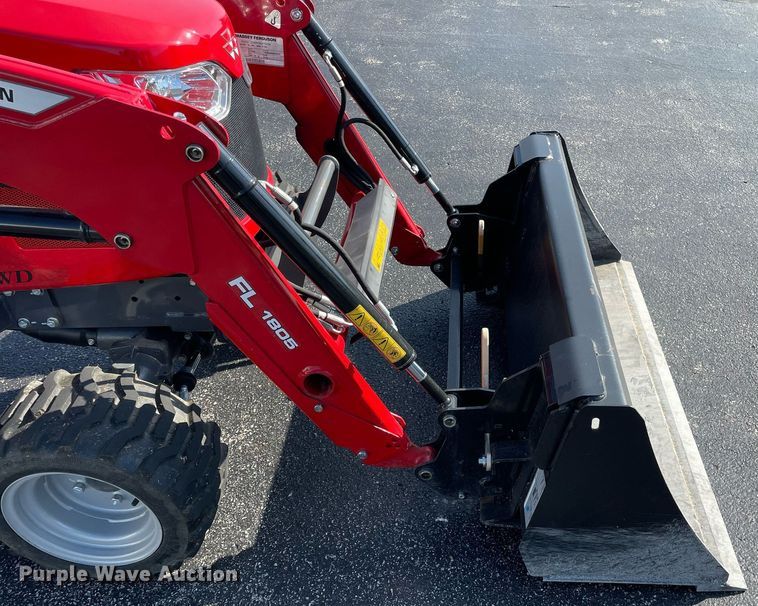 image for item LV9803 2022 Massey Ferguson GC1723  MFWD tractor