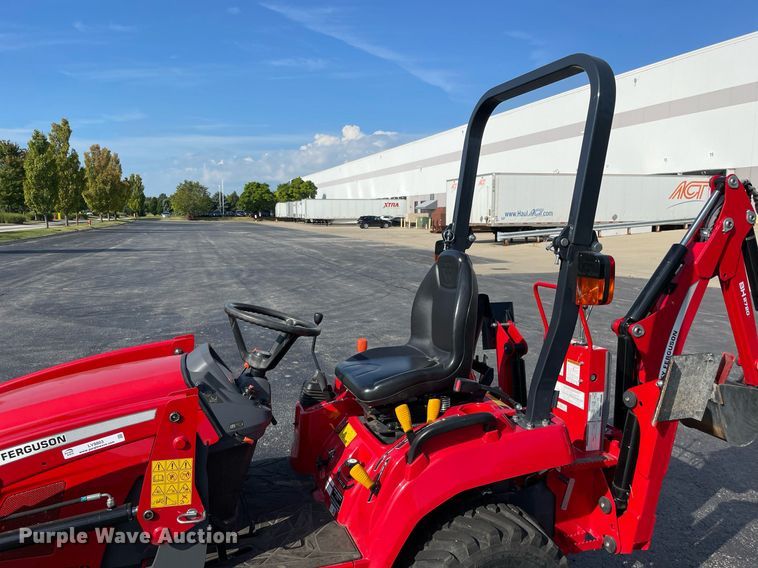 image for item LV9803 2022 Massey Ferguson GC1723  MFWD tractor