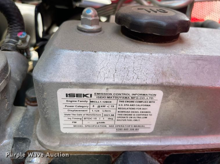 image for item LV9803 2022 Massey Ferguson GC1723  MFWD tractor