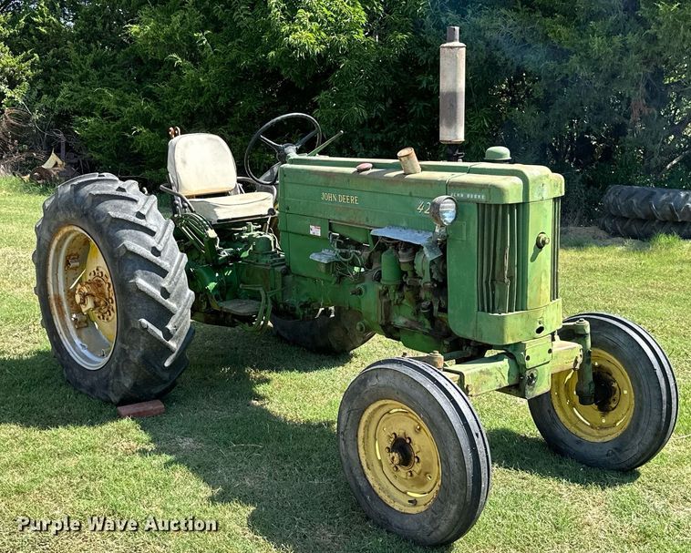 image for item ML9264 1958 John Deere 420  tractor