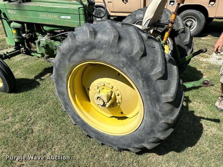 image for item ML9264 1958 John Deere 420  tractor