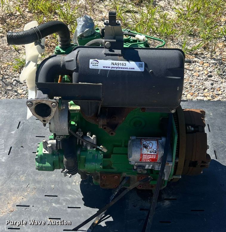 image for item NA9163 John Deere 3TNE84-EJK  engine