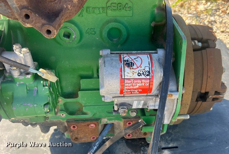 image for item NA9163 John Deere 3TNE84-EJK  engine