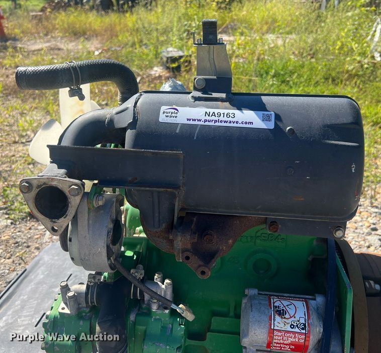 image for item NA9163 John Deere 3TNE84-EJK  engine