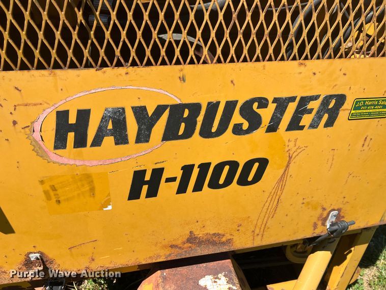 image for item NA9168 HayBuster H-100  bale processor