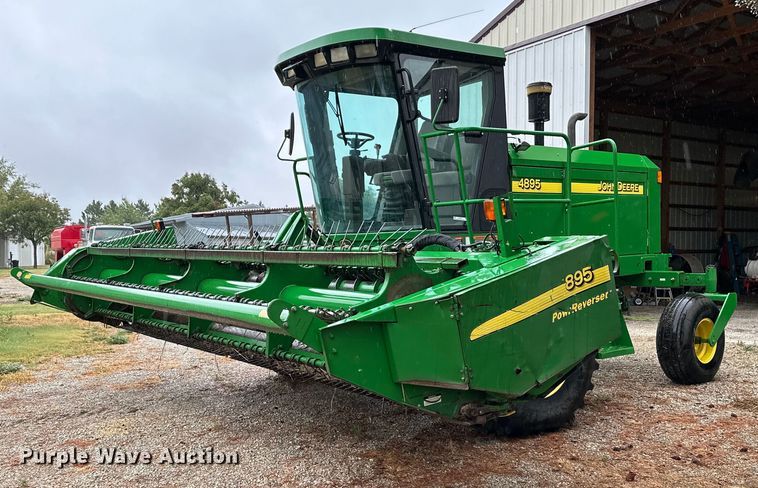 image for item NX9701 2004 John Deere 4895  swather / windrower