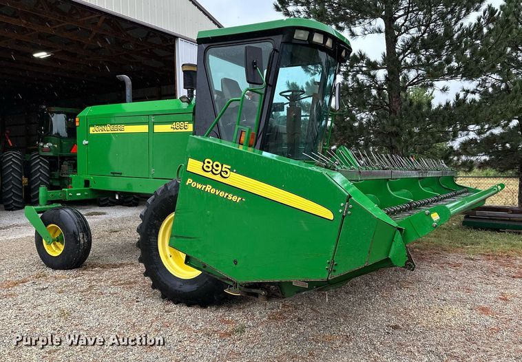 image for item NX9701 2004 John Deere 4895  swather / windrower