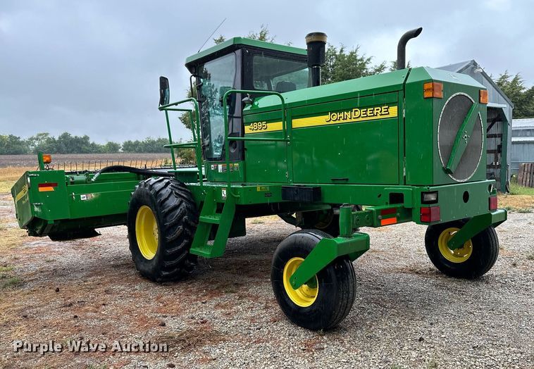 image for item NX9701 2004 John Deere 4895  swather / windrower