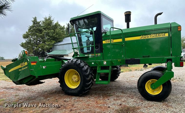 image for item NX9701 2004 John Deere 4895  swather / windrower