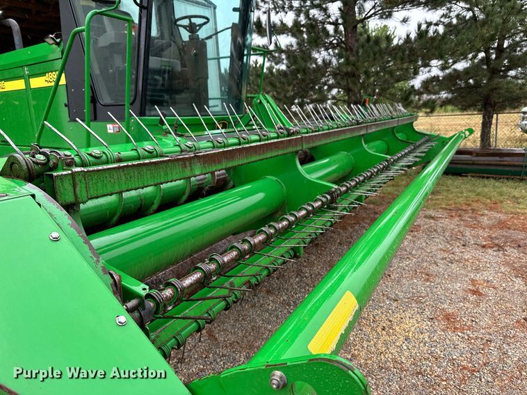 image for item NX9701 2004 John Deere 4895  swather / windrower