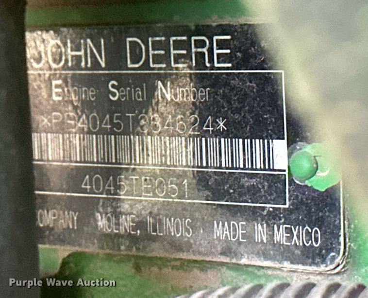 image for item NX9701 2004 John Deere 4895  swather / windrower