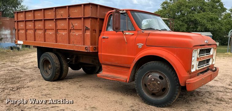 image for item NX9723 1967 Chevrolet C50  grain truck