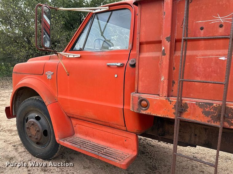 image for item NX9723 1967 Chevrolet C50  grain truck