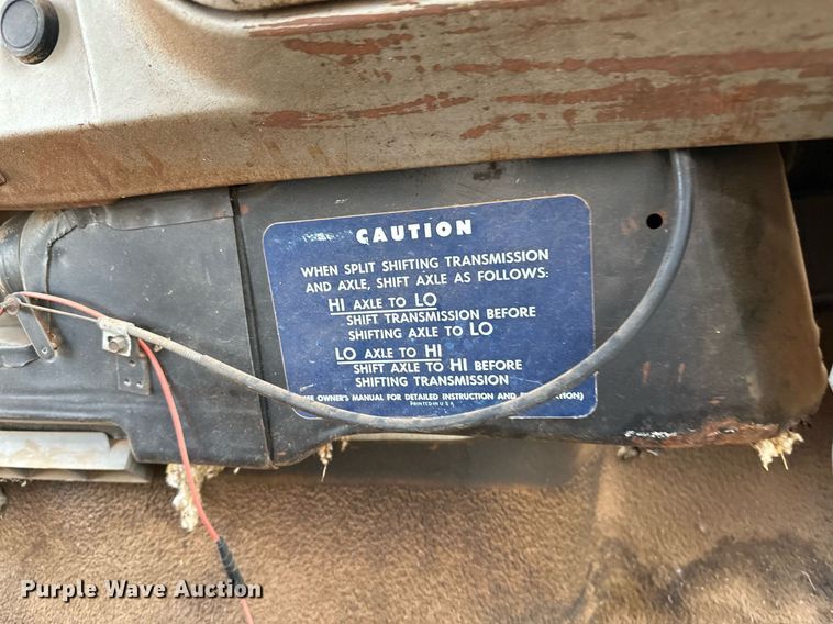 image for item NX9723 1967 Chevrolet C50  grain truck