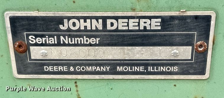 image for item NX9725 John Deere 8200  grain drill
