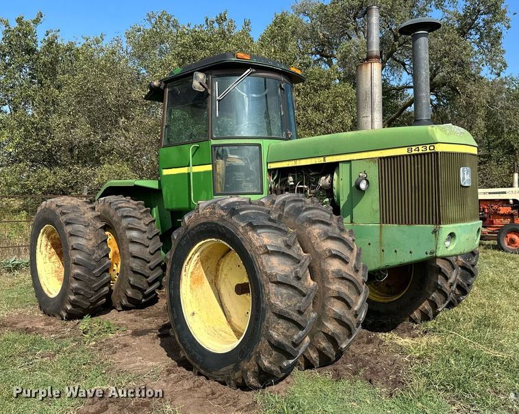 image for item NX9731 1977 John Deere 8430  4WD tractor