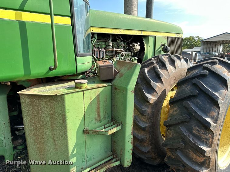 image for item NX9731 1977 John Deere 8430  4WD tractor