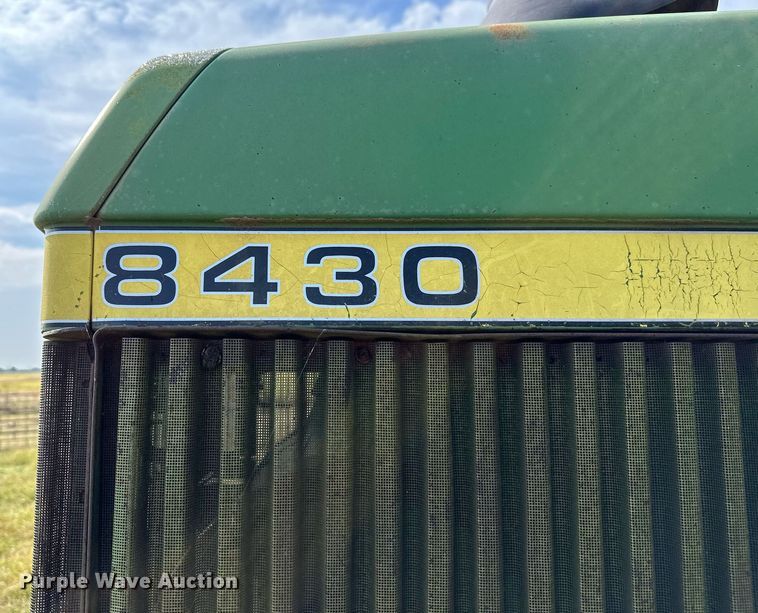 image for item NX9731 1977 John Deere 8430  4WD tractor