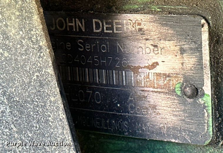 image for item OC9210 2003 John Deere 6420  MFWD tractor