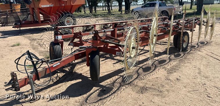 image for item OC9504 H&S Bi-Fold 16  hay rake