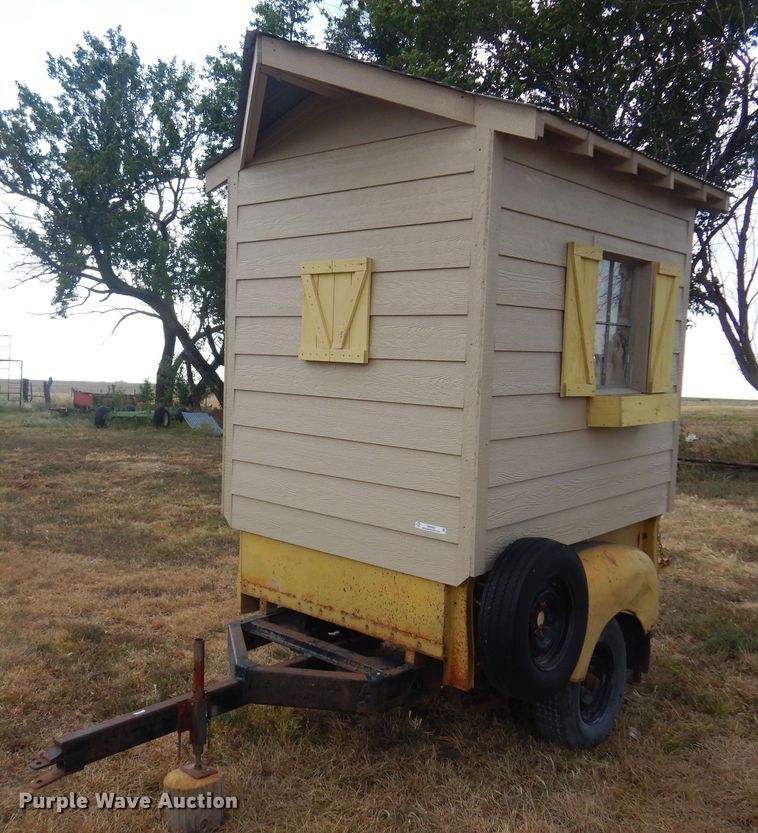 image for item OF9393 Shop built  pickup bed trailer