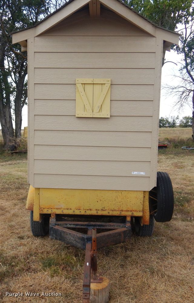 image for item OF9393 Shop built  pickup bed trailer