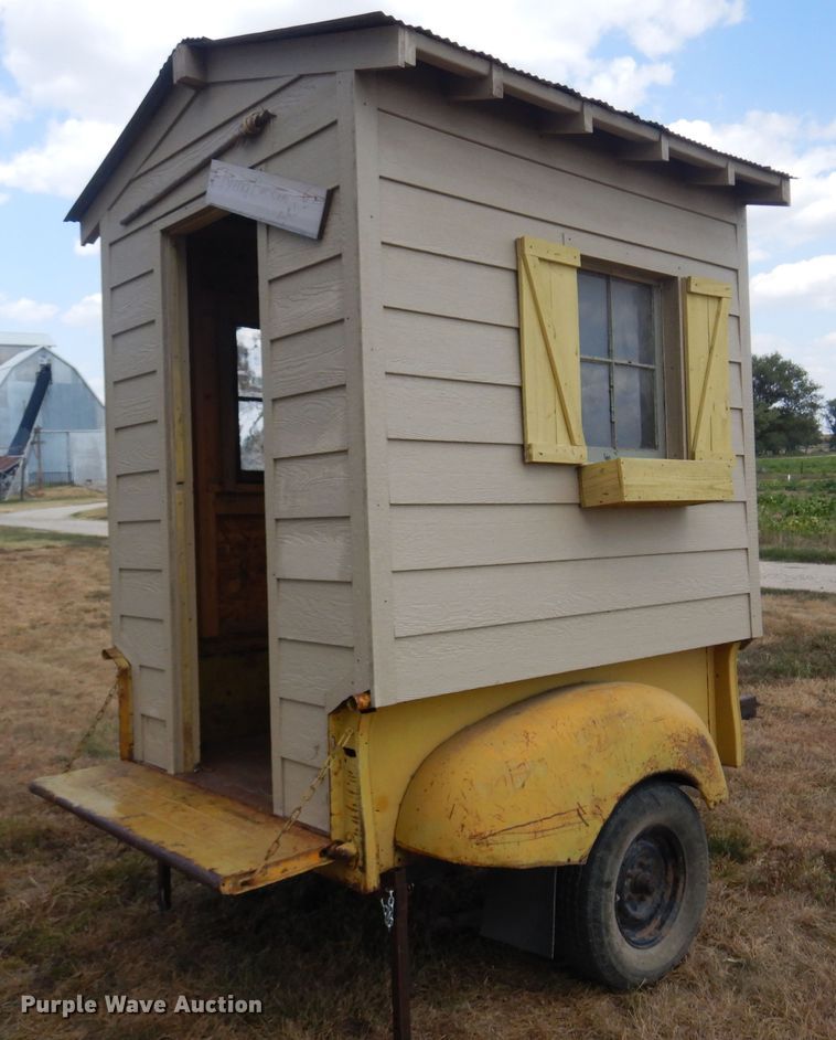 image for item OF9393 Shop built  pickup bed trailer